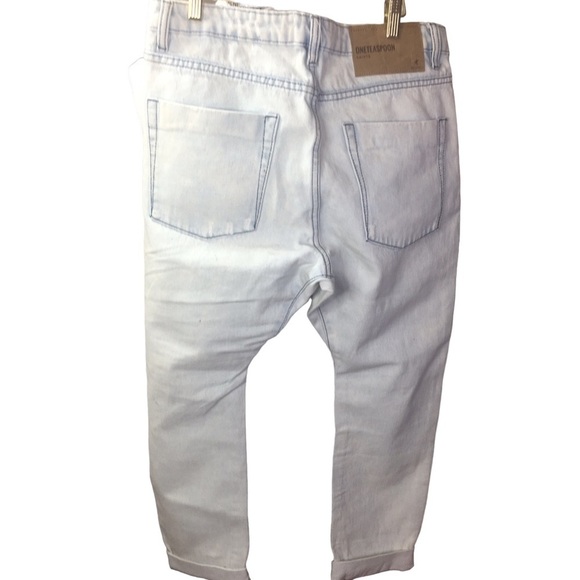 NEW One Teaspoon Jeans Saints Florence Destroyed Jeans Size 26 - Picture 4 of 10